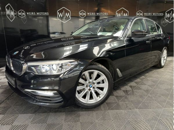 BMW 5-Series Saloon, Diesel, 2017, Black