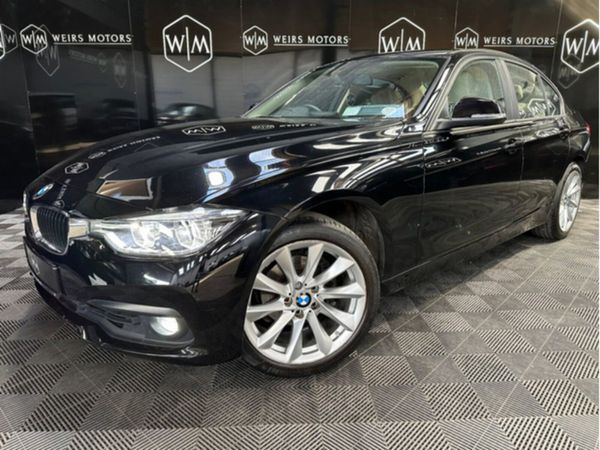 BMW 3-Series Saloon, Petrol, 2018, Black