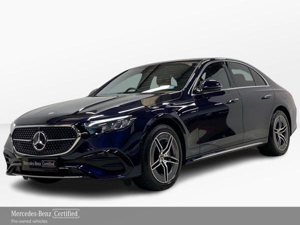 Mercedes-Benz E-Class Saloon, Petrol Plug-in Hybrid, 2025, Blue