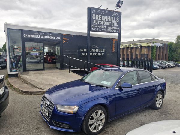 Audi A4 Saloon, Diesel, 2013, Blue