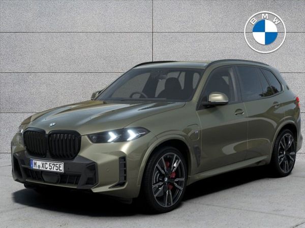 BMW X5 SUV, Petrol Plug-in Hybrid, 2025, Green