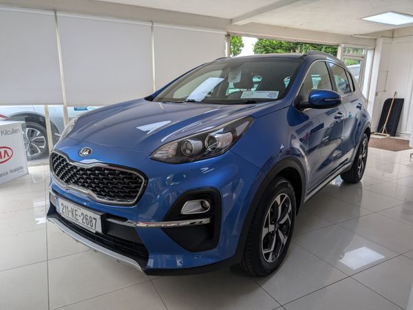 Kia Sportage SUV, Diesel, 2021, Blue