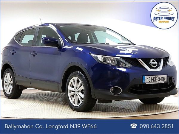 Nissan Qashqai Hatchback, Diesel, 2015, Blue