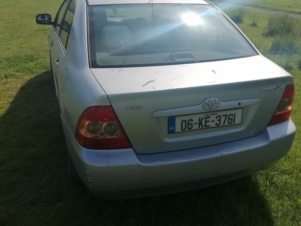 Toyota Corolla Saloon, Petrol, 2006, Blue