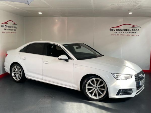 Audi A4 Saloon, Diesel, 2017, White