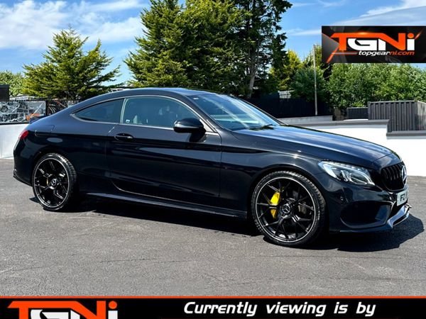 Mercedes-Benz C-Class Coupe, Diesel, 2017, Black
