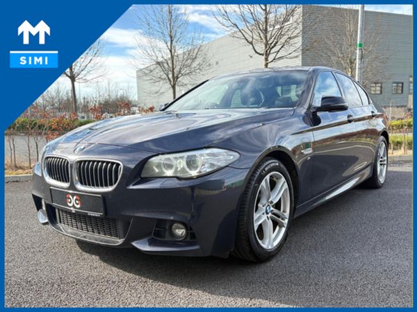 BMW 5-Series Saloon, Diesel, 2015, Black