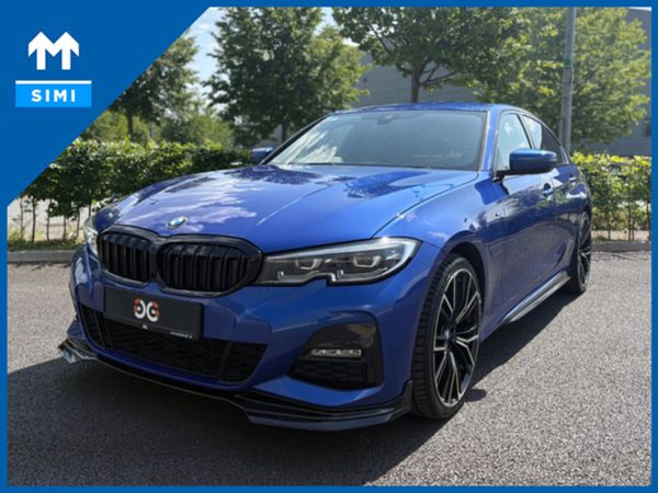 BMW 3-Series Saloon, Petrol Hybrid, 2020, Blue
