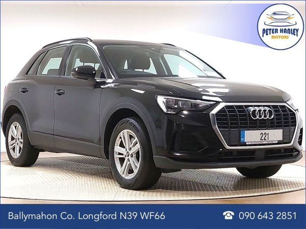 Audi Q3 SUV, Petrol Hybrid, 2022, Black