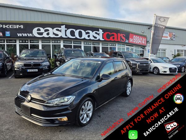 Volkswagen Golf Hatchback, Petrol, 2017, Black