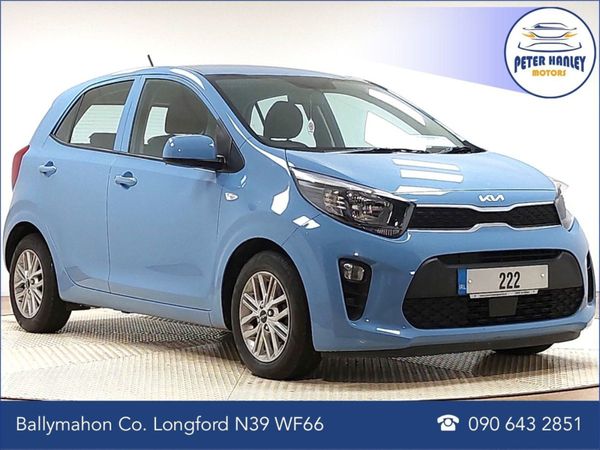 Kia Picanto Hatchback, Petrol, 2022, Blue