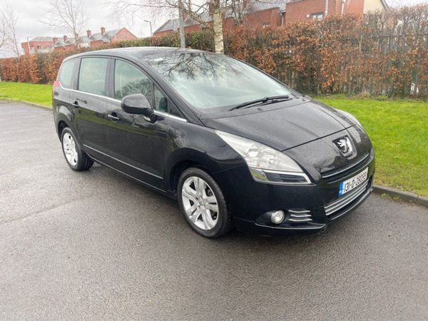 Peugeot 5008 MPV, Diesel, 2013, Black