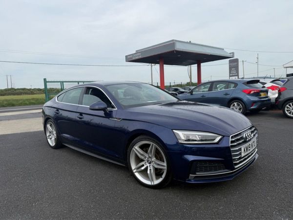 Audi A5 Hatchback, Diesel, 2019, Blue