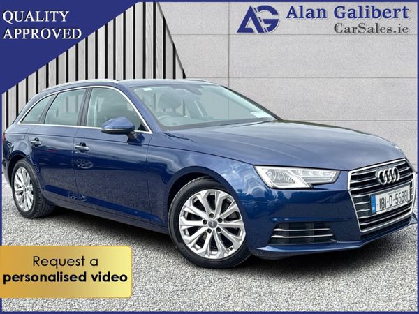 Audi A4 Estate, Diesel, 2018, Blue