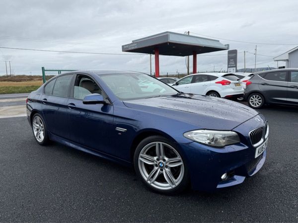 BMW 5-Series Saloon, Diesel, 2016, Blue