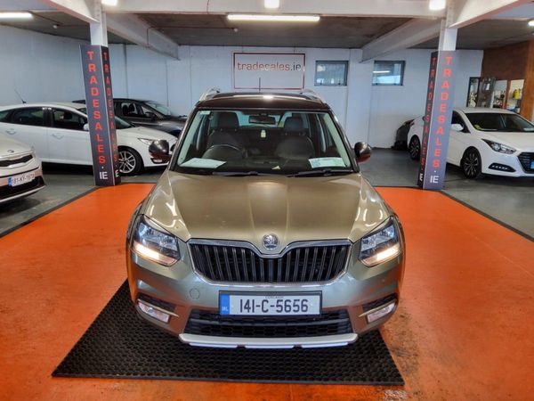 Skoda Yeti SUV, Diesel, 2014, Green