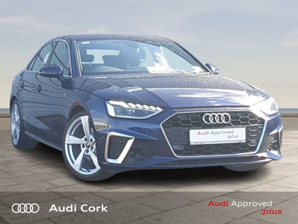 Audi A4 Saloon, Diesel, 2022, Blue