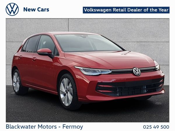 Volkswagen Golf Hatchback, Petrol, 2025, Red