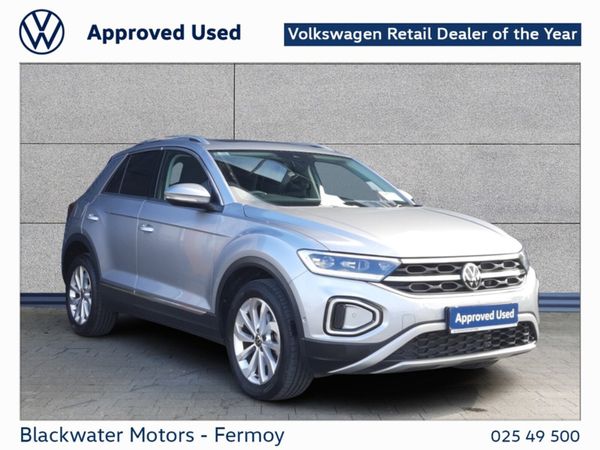 Volkswagen T-Roc SUV, Petrol, 2024, Silver