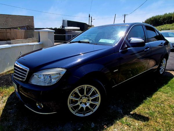 Mercedes-Benz C-Class Saloon, Petrol, 2008, Blue
