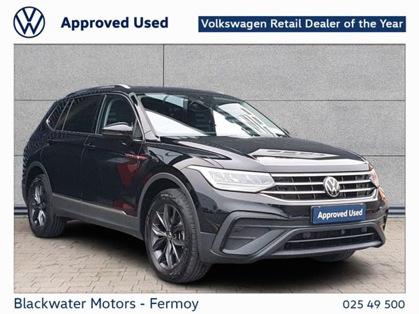 Volkswagen Tiguan Allspace SUV, Diesel, 2024, Black