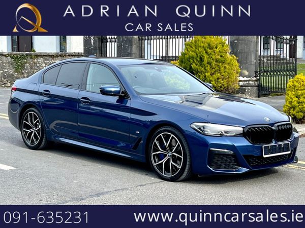 BMW 5-Series Saloon, Diesel, 2023, Blue