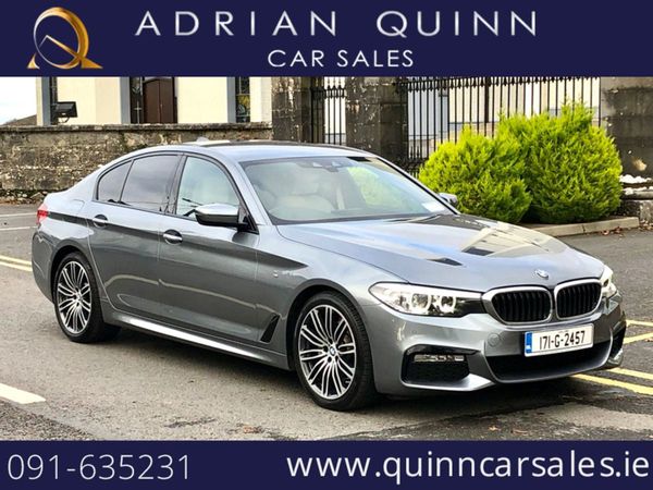 BMW 5-Series Saloon, Diesel, 2017, Grey