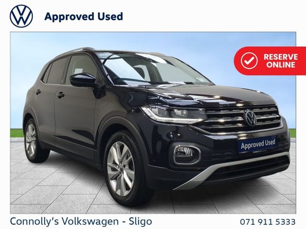 Volkswagen T-Cross SUV, Petrol, 2022, Black