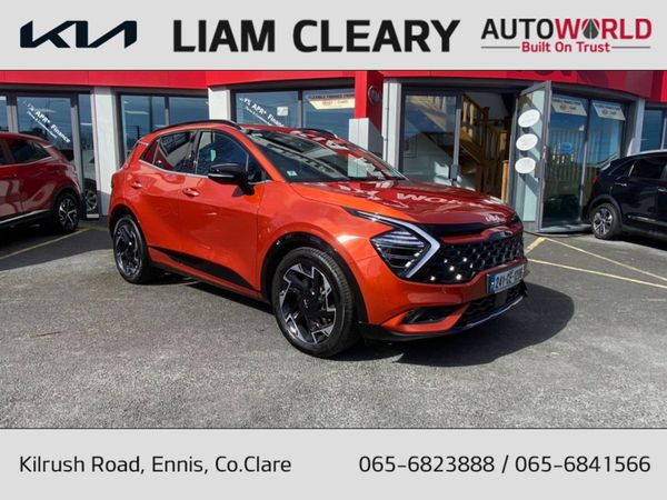 Kia Sportage MPV, Diesel Hybrid, 2024, Orange