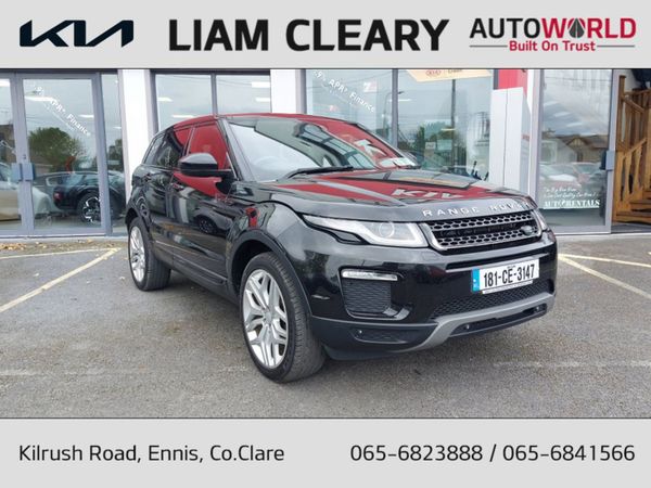 Land Rover Range Rover Evoque Estate, Diesel, 2018, Black