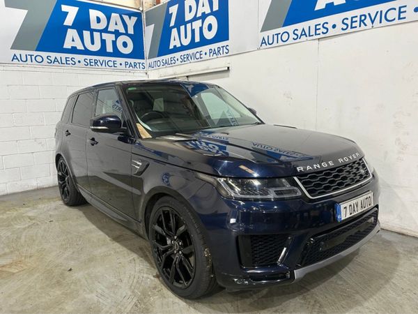 Land Rover Range Rover Sport Estate, Hybrid, 2019, Blue