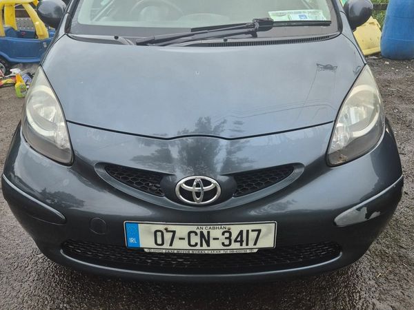 Toyota Aygo Hatchback, Petrol, 2007, Grey