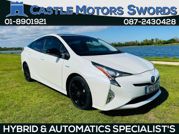 Toyota Prius Hatchback, Petrol Hybrid, 2018, White
