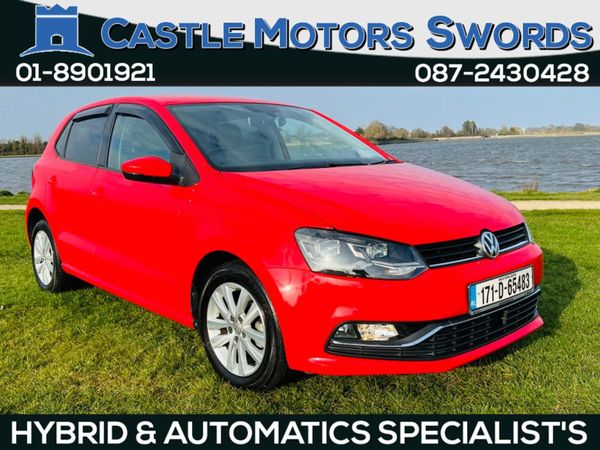 Volkswagen Polo Hatchback, Petrol, 2017, Red