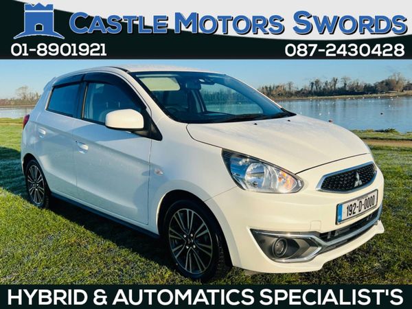 Mitsubishi Mirage Hatchback, Petrol, 2019, White