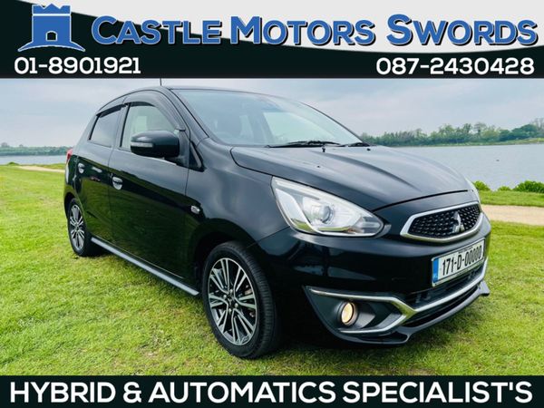 Mitsubishi Mirage Hatchback, Petrol, 2017, Black