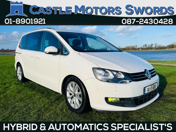 Volkswagen Sharan MPV, Petrol, 2014, White