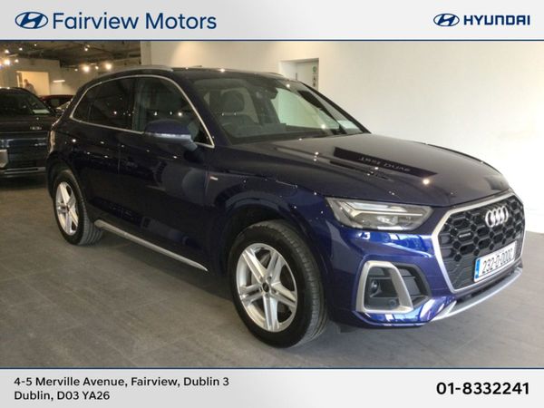 Audi Q5 Hatchback, Petrol Plug-in Hybrid, 2023, Blue