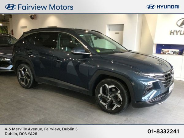 Hyundai Tucson SUV, Petrol Hybrid, 2022, Blue