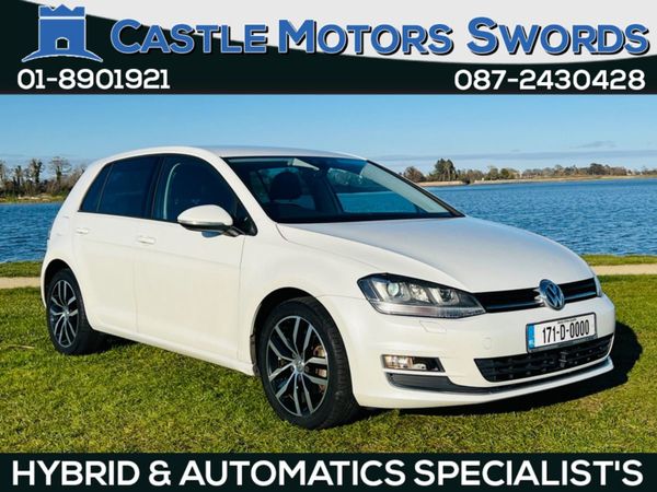 Volkswagen Golf Hatchback, Petrol, 2017, White