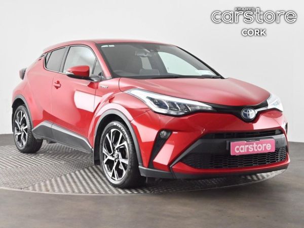 Toyota C-HR Hatchback, Petrol Hybrid, 2020, Red