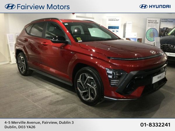 Hyundai KONA SUV, Petrol, 2025, Red