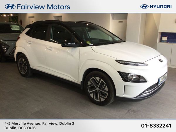 Hyundai KONA SUV, Electric, 2023, White