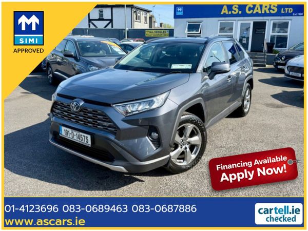 Toyota RAV4 SUV, Petrol Hybrid, 2019, Grey