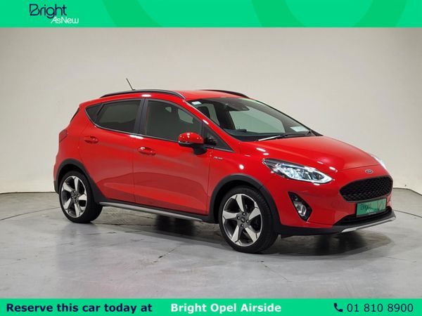 Ford Fiesta Hatchback, Petrol Hybrid, 2021, Red