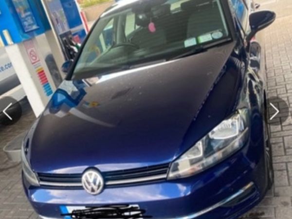 Volkswagen Golf Hatchback, Diesel, 2017, Blue