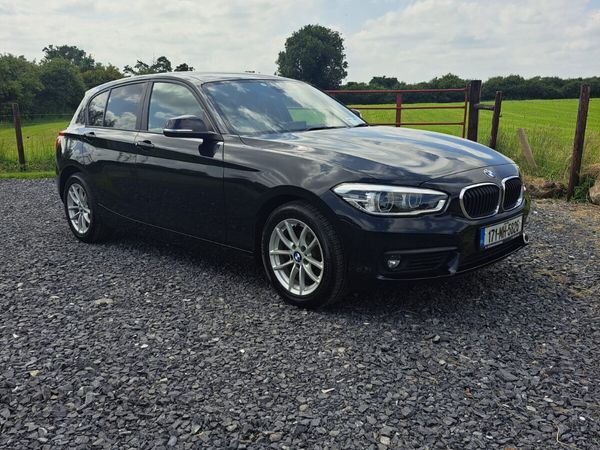 BMW 1-Series Hatchback, Petrol, 2017, Black