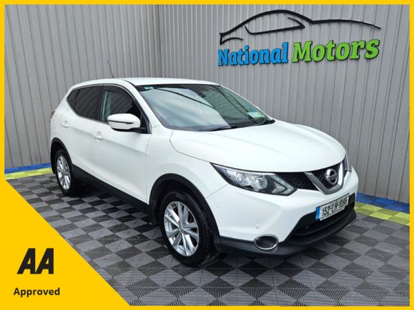 Nissan Qashqai Hatchback, Diesel, 2015, White