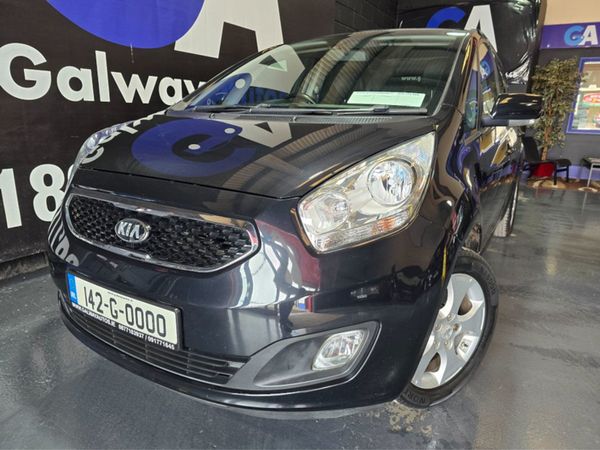 Kia Venga Hatchback, Petrol, 2014, Black