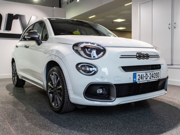 Fiat 500X MPV, Petrol Hybrid, 2024, White